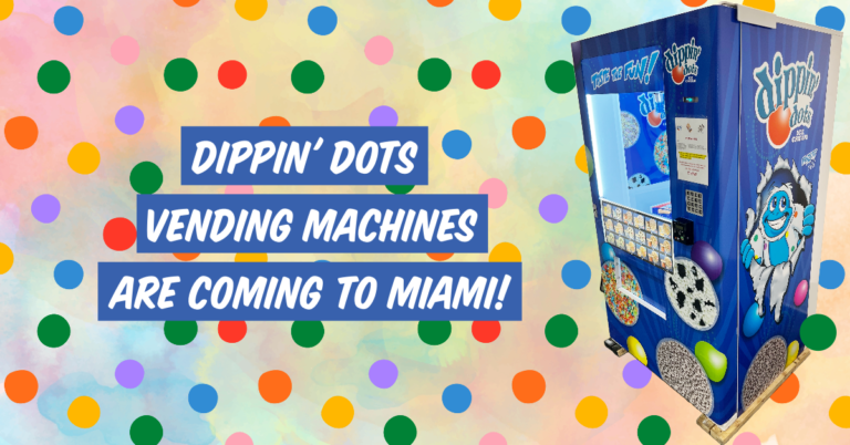 Dippin' Dots Vending Machine