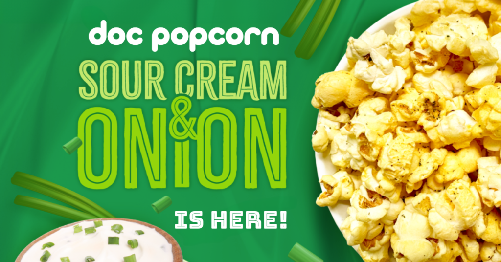 Doc Popcorn Sour Cream and Onion